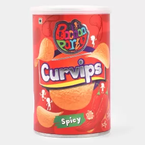 Bachaa Party Curvips Spicy Potato Chips