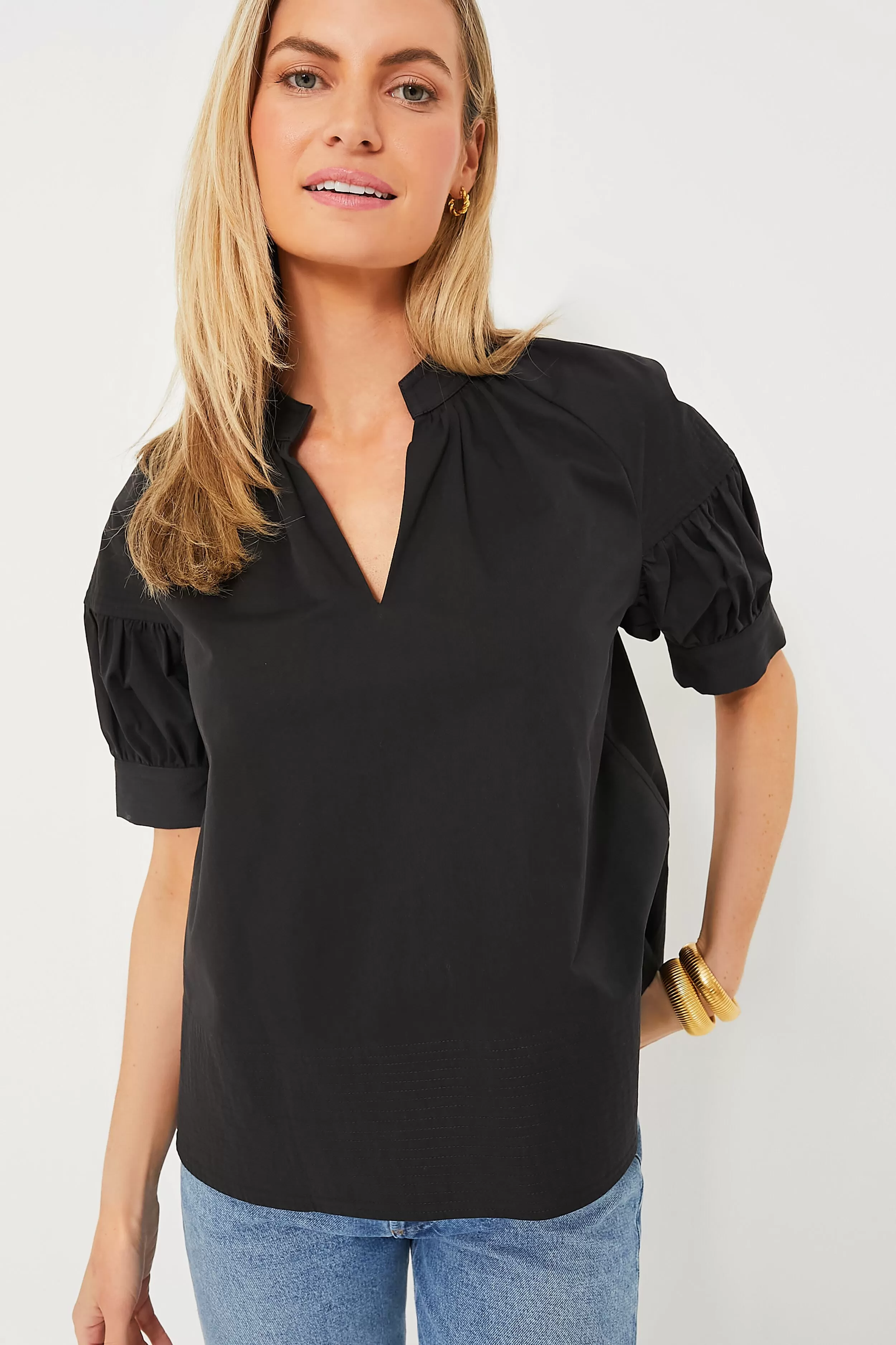 Black Ruthie Blouse