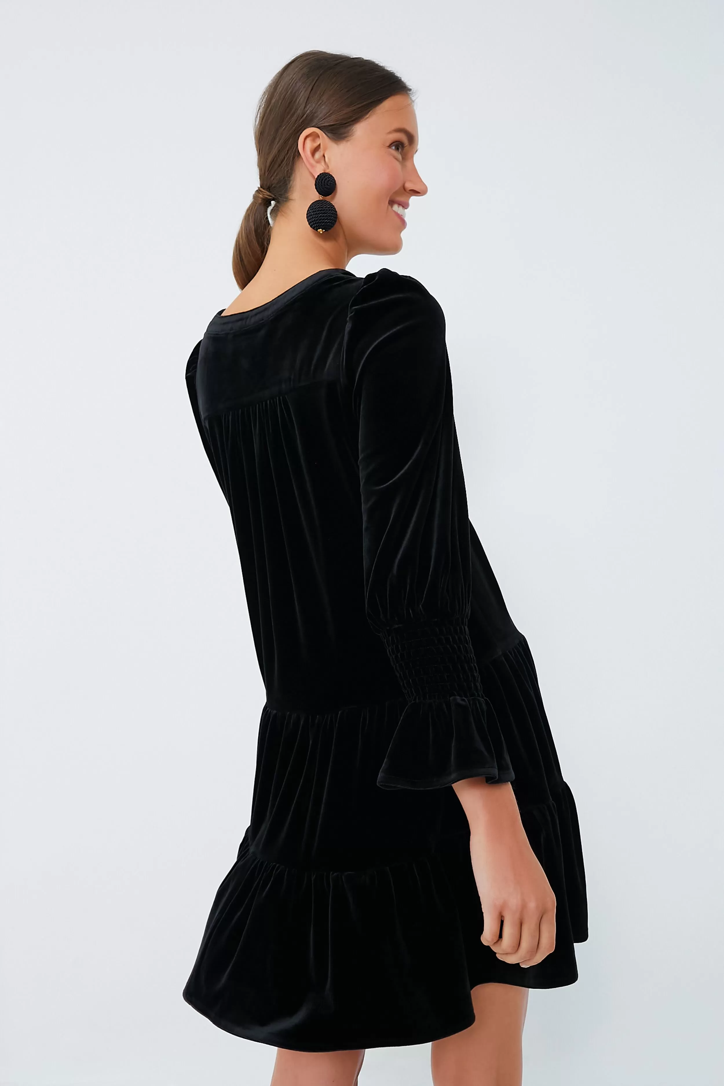 Black Velvet Kenzo Dress