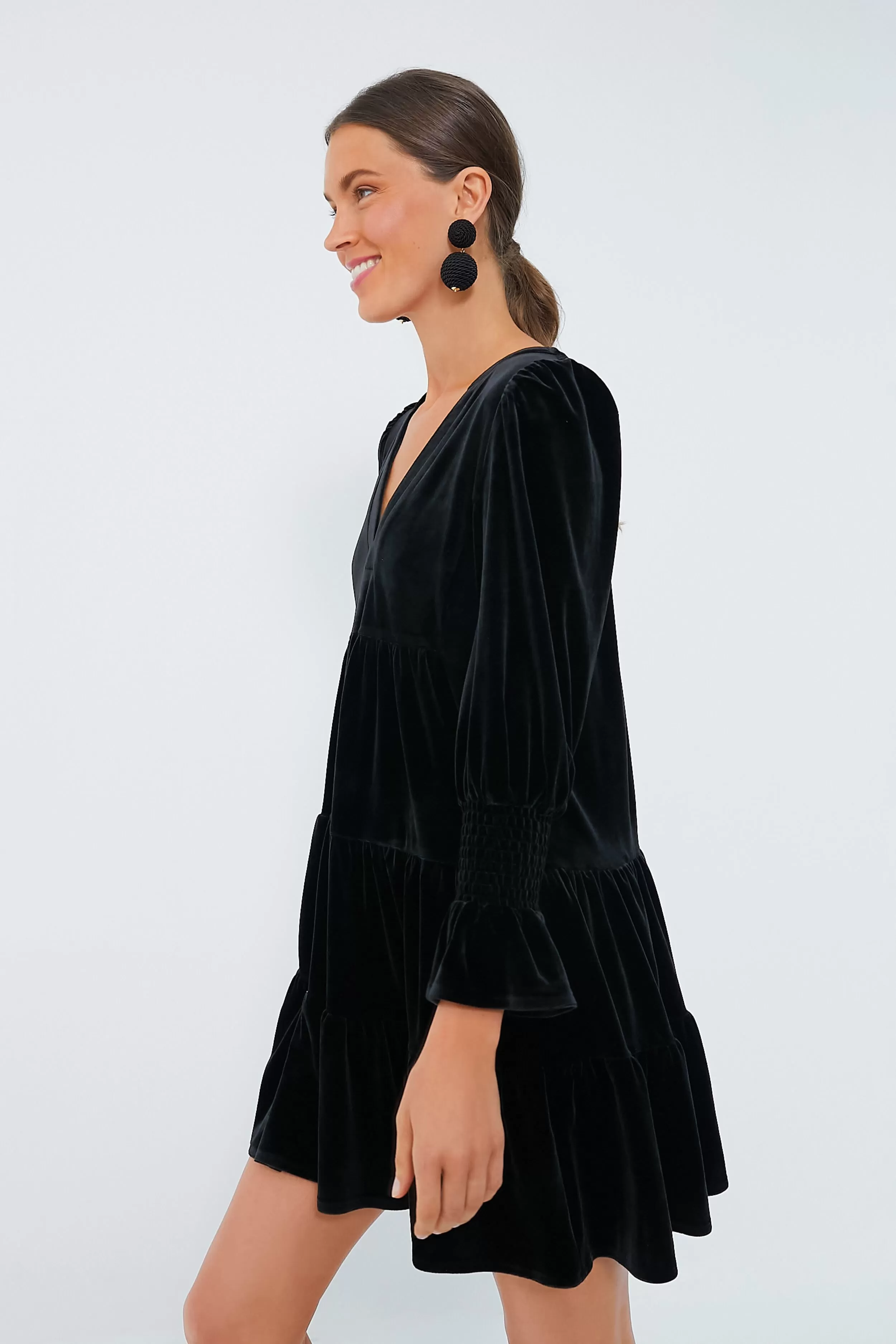 Black Velvet Kenzo Dress