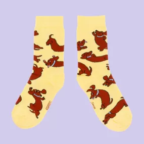 DACHSHUND PARTY SOCKS