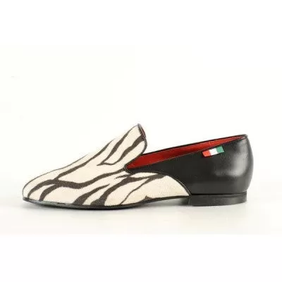 Gran Gala Zebra Black Leather