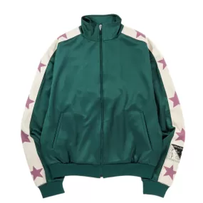 KAPITAL STUNT MAN & WOMAN TRACK JACKET GREEN