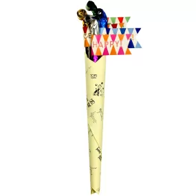 Long Stem 12 Party Blowers Bouquet with Party Pennants