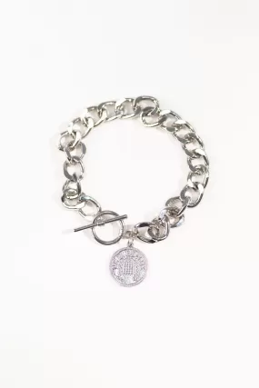 METALLIC COIN BRACELET