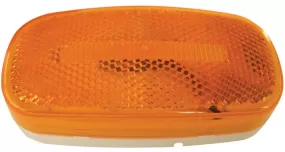 Peterson Piranha Amber Oval Clearance/Side Marker Led Light