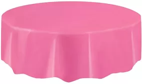 Plastic Table Cover 84 Round