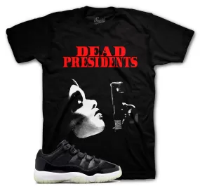 Retro 11 72-10 Dead Pres Shirt