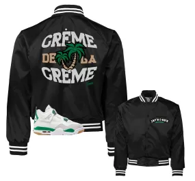 Retro 4 SB Pine Green Creme Jacket