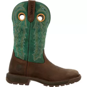 'Rocky' Women's 11" Legacy 32 Western - Brown / Teal