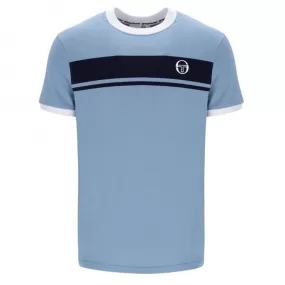 Sergio Tacchini Master T Shirt  - Mountain Spring / Maritime Blue