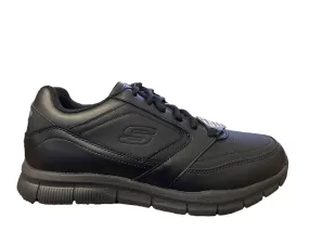 Skechers men's safety work shoe Nampa 77156EC/BLK black 