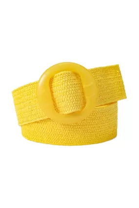 SKITTLES STRETCH BELT YELLOW