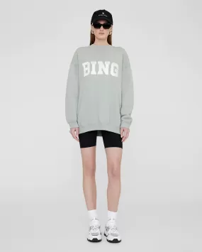 TYLER SWEATSHIRT SATIN BING / SAGE GREEN