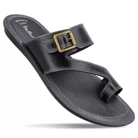 Walkaroo Men Sandals  - WG5458 Black