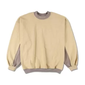 WIND AND SEA WDS 2T SWEAT SHIRTS-CREAM